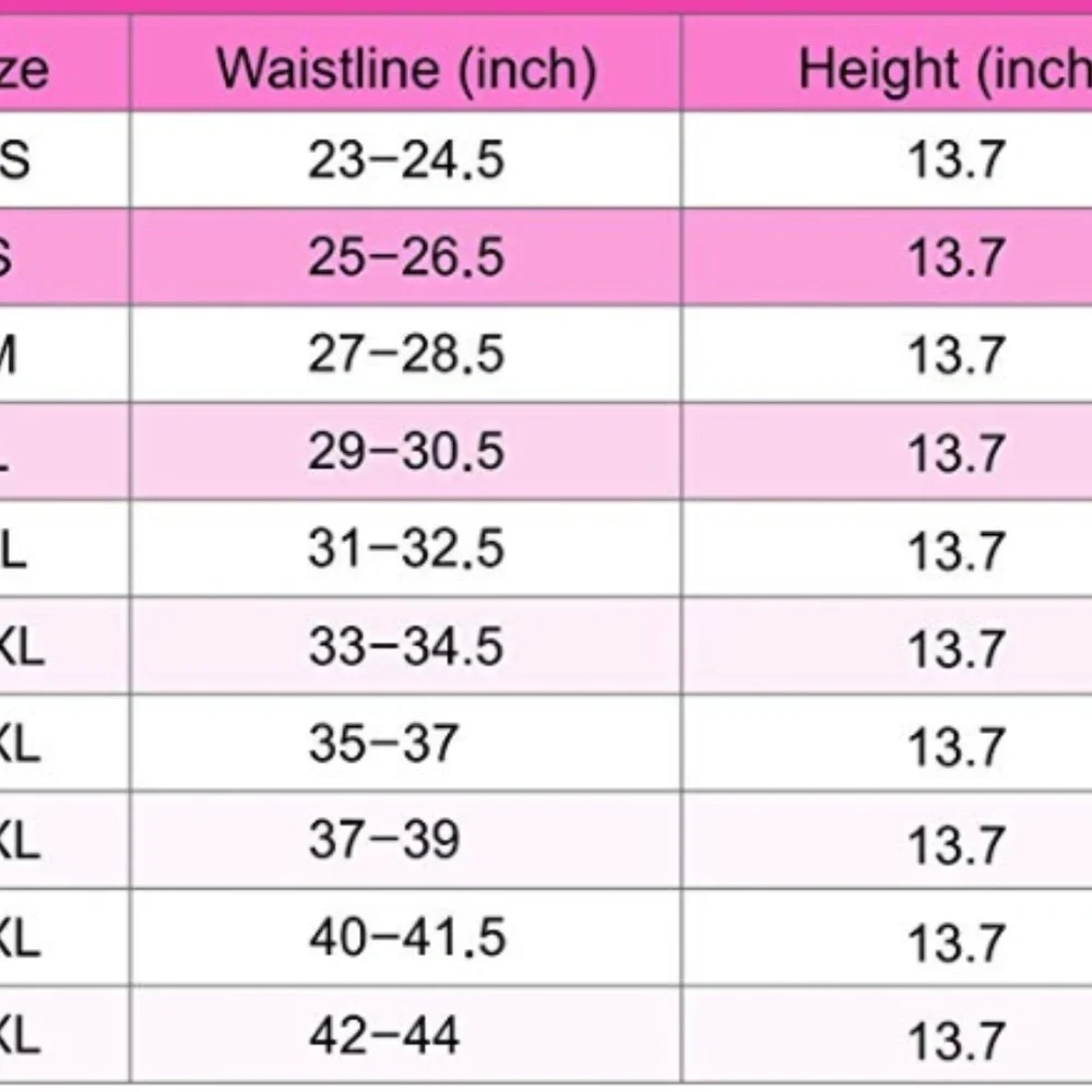 Breathable latex waist trainer color pink - Picture 7 of 7